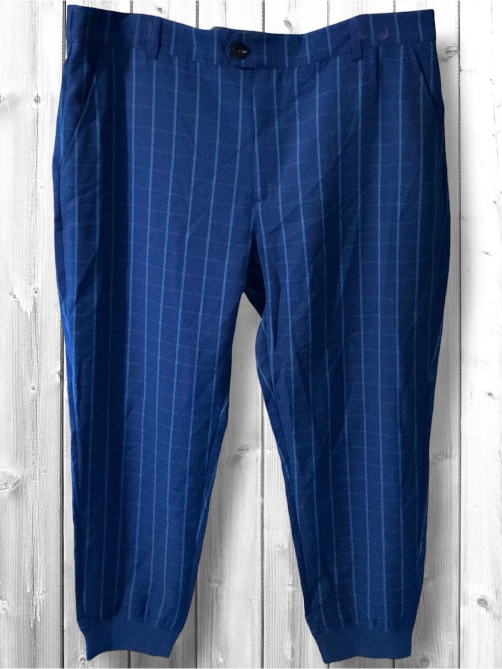 🌹NWT-HOUSTON WHITE ELASTIC WAIST BAND STRAIGHT LEG JOGGER PANTS